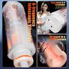 New Male Masturbation Cup Sex Toy for Men Telescopic Heating Blowjob Sex Machines Female Voice Pocket Pussy Adult Goods for Men