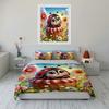 "Adorable Ladybug Picnic Set Design" Exquisite three-piece bedding set gift for kids and adults