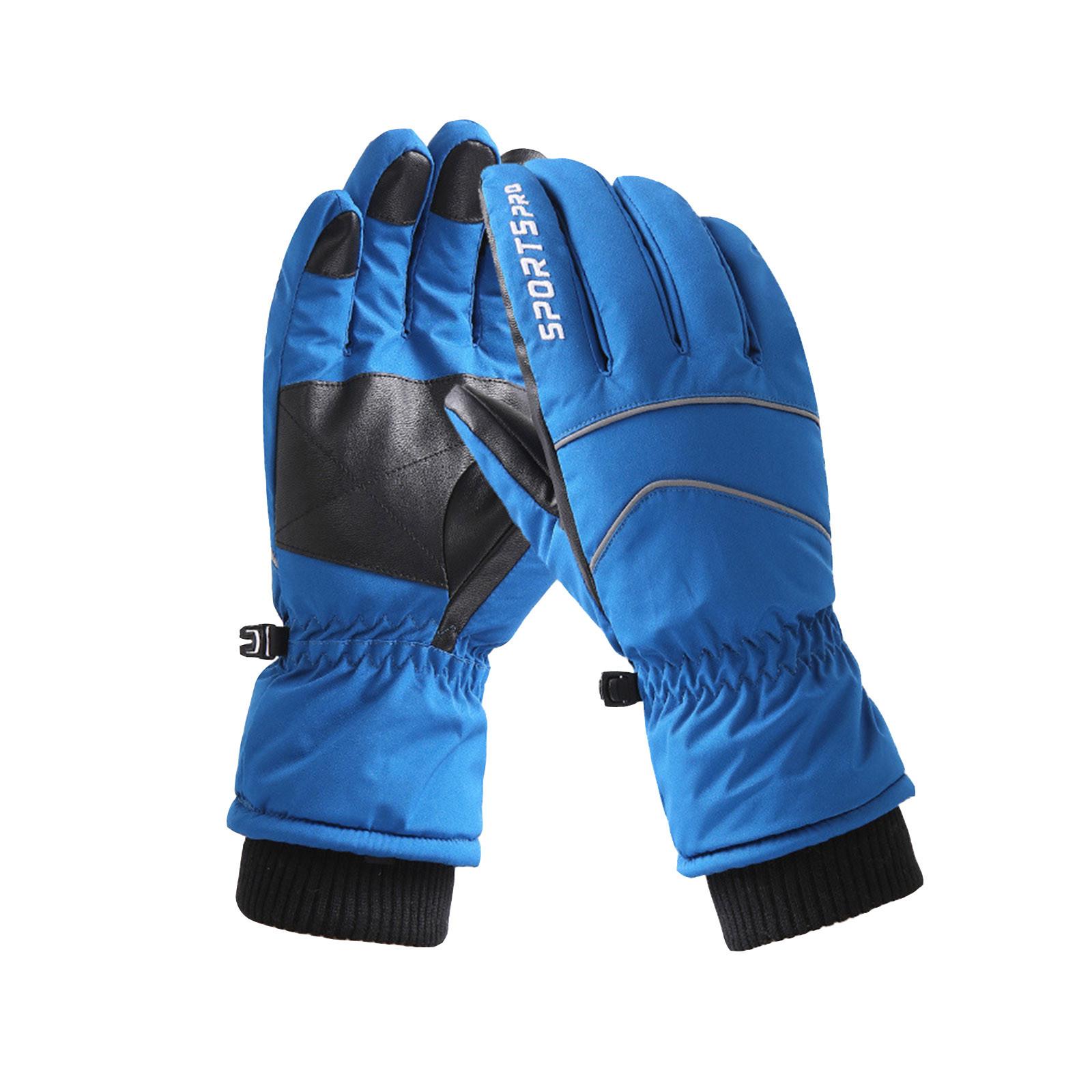 

(SU)Велосипед, скутер, мотоцикл, теплые перчатки, водонепроницаемые зимние велосипедные перчатки, спортивные лыжные перчатки на открытом воздухе XL темно-серого