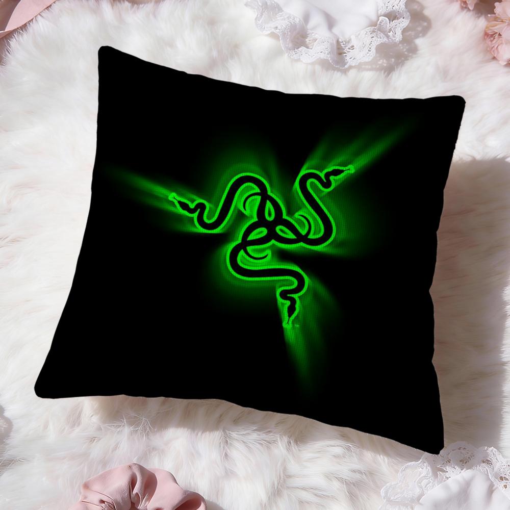 Retro R-RazerS Cushion Cover Premium Comfort Reversible Pillow Cove -Two In One Design for Any Room & Car Interior