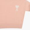 Ami Big Heart Logo Intarsia Knit Unisex Kn0135 6807