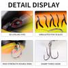 10pcs Premium 13g 10cm Fishing Lure Kit for Bass Trout Realistic Action Propeller Tail Durable ABS Hooks for Salmon Tilapia