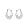 925 Sterling Silver Flower Circle Small Hoop Earrings For Women Sleeper Earrings Trend Wedding Jewelry