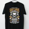 Sagittarius Have 3 Sides Zodiac T Shirt L Size