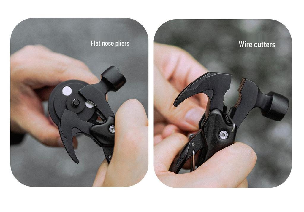 Mountain Guest Multi-function Outdoor Claw Hammer & Pliers Tool