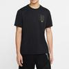 Jordan AS M J 23ENG SS WM CREW T Shirts Men's Black Crew Neck Moderate Straight Fit CJ6233-010