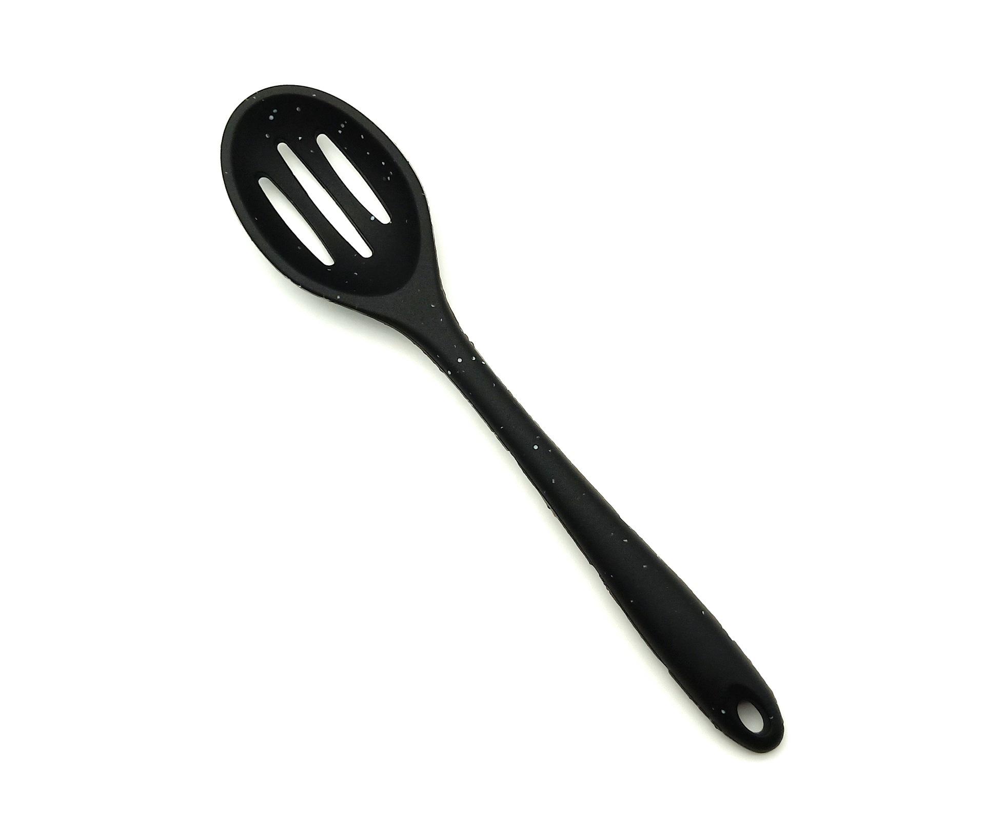 

Универсальная силиконовая ложка для риса, дуршлаг, домашняя кухонная ложка для приготовления пищи, ложка для салата, ложка для перемешивания, силикагель, посуда «все включено»