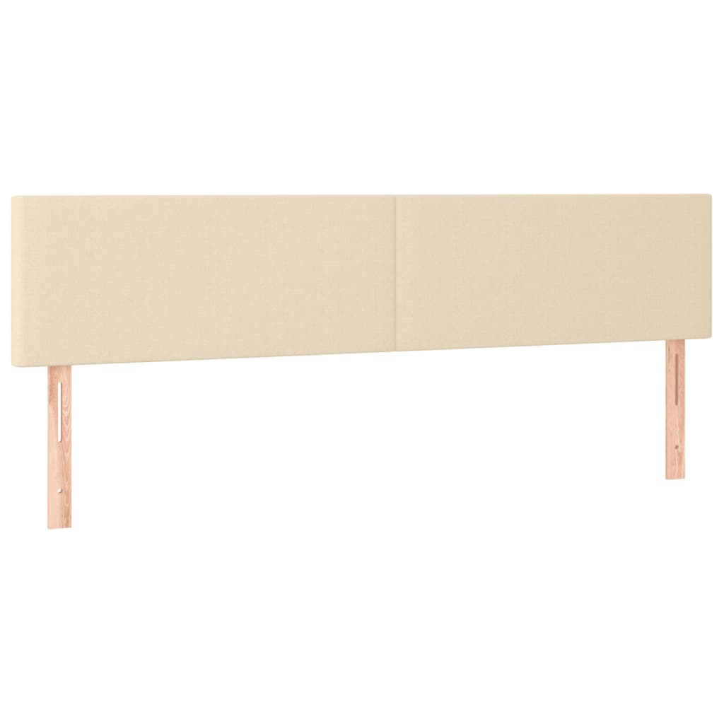 Vidaxl Continental Bed With Mattress, Cream, Fabric, 180X200 Cm