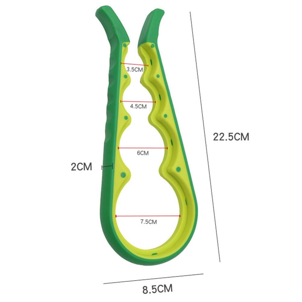1 STÜCK Glasöffner 4-in-1 Multifunktions Schraubverschluss Glasdeckelöffner Manuelles Werkzeug Dosenöffner Flaschen Dosen Deckel Greifschlüssel Küchenhelfer