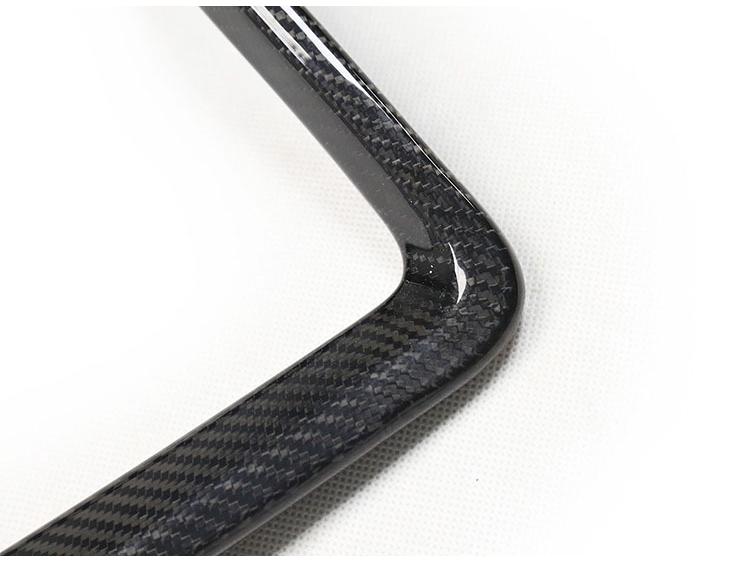 Infiniti Q50 Dry Carbon Fiber Grille & Air Intake Frame Sticker