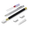 Glass Cutting Knife 2Mm-20Mm,Alloy Tip Glass Cutting Knife, Alloy Scribing And Engraving Pen,For Glass/Mosaic/Crafts