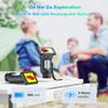 Digital Microscope with 8 LED Lights 2.8 Inch Screen Handheld Magnifier Camera USB PC View 1080P Video Anti Shake