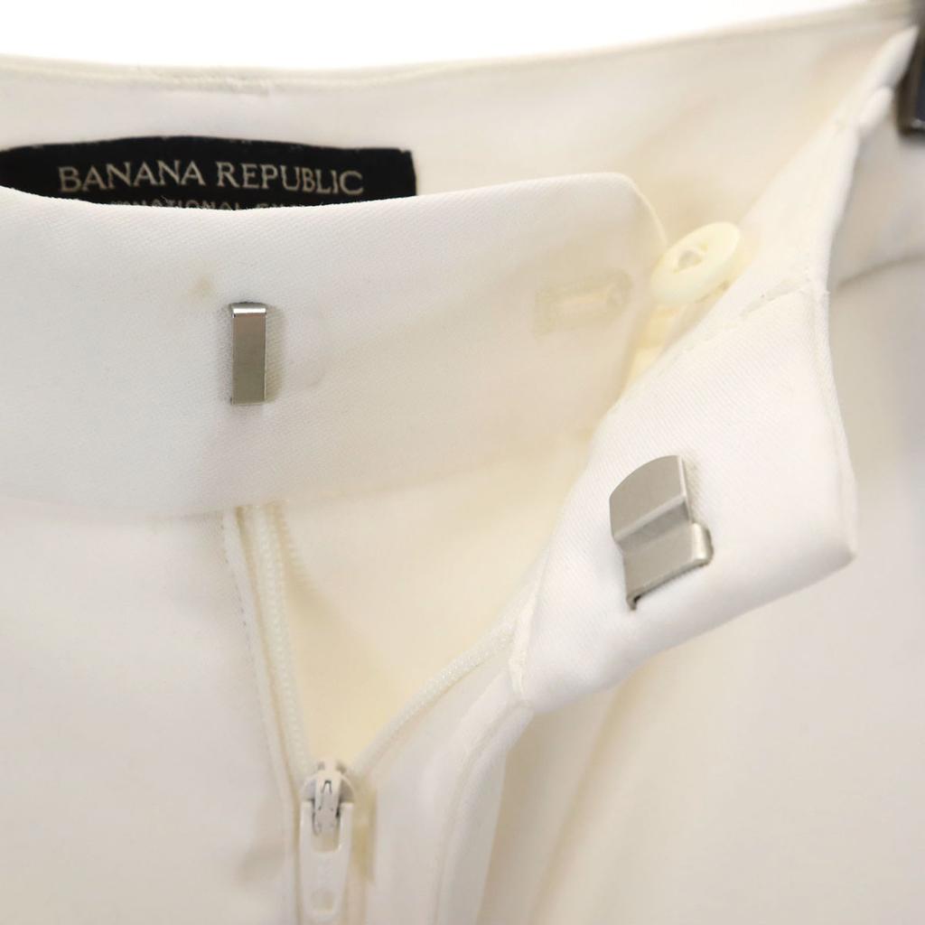 Banana Republic Ankle Length Wide Pants White Women Used