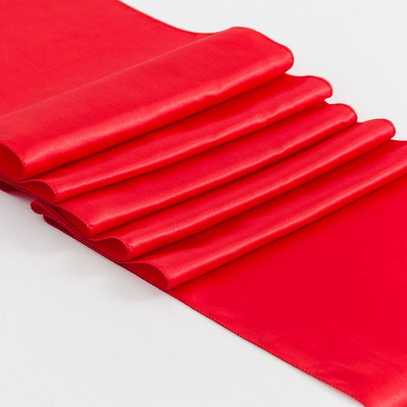 Runner da Tavolo Fasce Elegante Tinta Unita Raso Copritavolo per Casa Matrimonio Banchetto Festa Festival Catering Decorazione Tavolo MYY