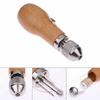 Professionelles Leder-Nähwerkzeug-Set, Nähwerkzeug, Nadeln, gewachster Faden, Leder-DIY-Reparatur