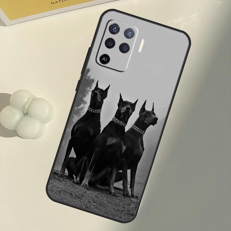 Dachshund Doberman Dog Case For OPPO A15 A74 A54 A94 A52 A72 A31 A53 A53S A5 A9 2020 A3S A5S A83 A91 A93 Cover