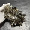 1.8kg Natural Smoky Black Quartz Crystal Cluster Point  Mineral Specimen Reiki Healing Home Office Decoration Meditation