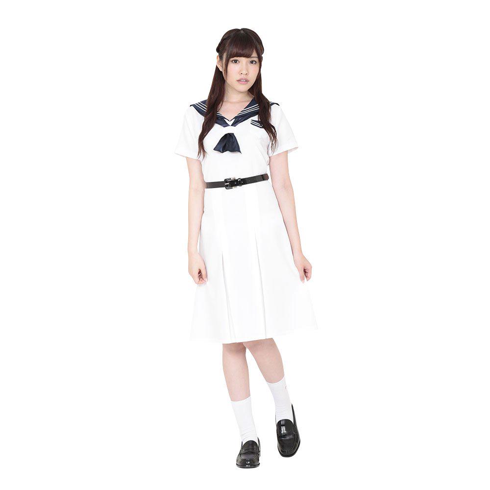 Be With School Uniform Type Kobano Mitsuba Azalea Sailor Uniform White M Size Cosplay Costume Women's