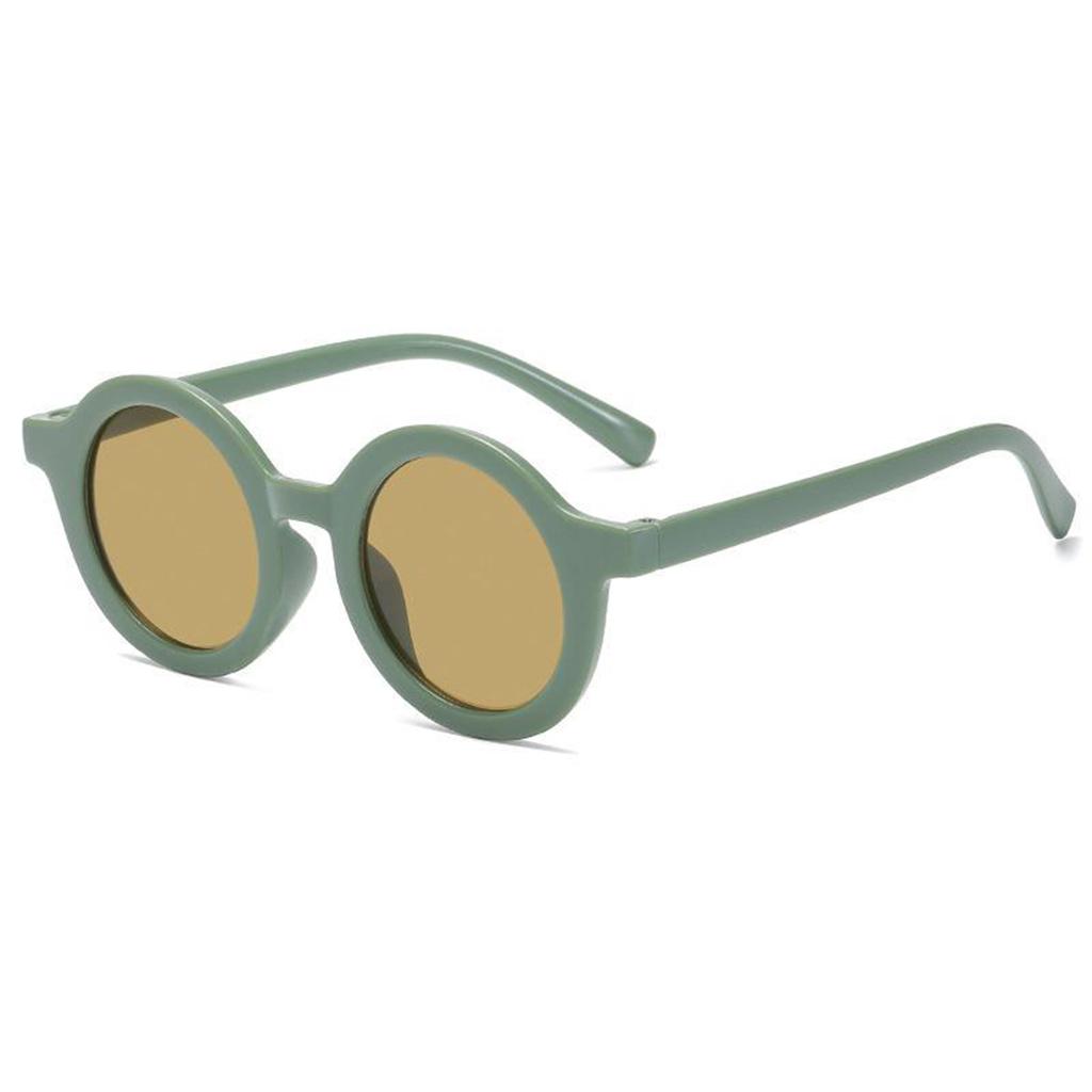 New Fashion Round Frame Candy Color Sunglasses Children's Beach Glasses