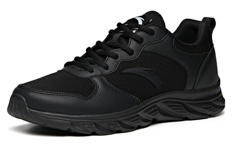 Men's Sneakers Anta Classic And Versatile Cushioning Slip Resistant Running Shoes Men's Black