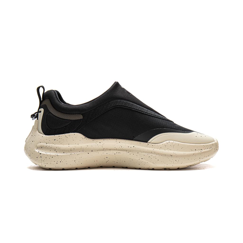 Li Ning Cloud Wave Lycra Amortizare Rezistent la Alunecare Rezistent la Abraziune Ușor Elasticitate Partea Inferioară Pantofi Casual Bărbați AGLV187-4