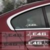 2 Stück Multi-Modell-Autofensteraufkleber und Abziehbilder Karosserieaufkleber Motorhaubenaufkleber für BMW E60 E61 E46 E39 E91 Aufkleberzubehör