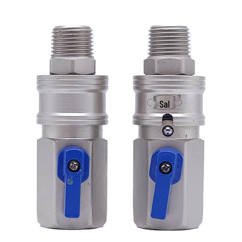 WD 1-inch Air Impact Wrench Quick Coupler with Valve