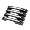 Carbon Fiber Style Side 4-Door Handles Trims Cover For Ford Maverick -2025