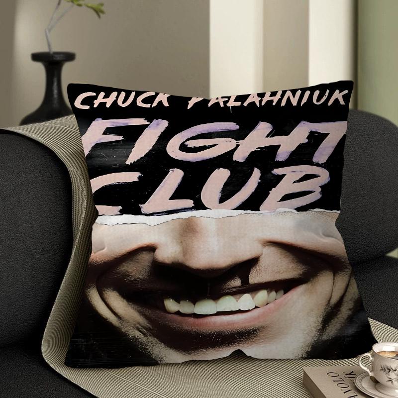 Movie Fight Club Cushion Cover Pillowcase Upholstery Sofa Throw Pillow Home Decor Pillowcas