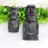Resin Easter Island Statue & Roman Portrait - Aquarium & Reptile Decor