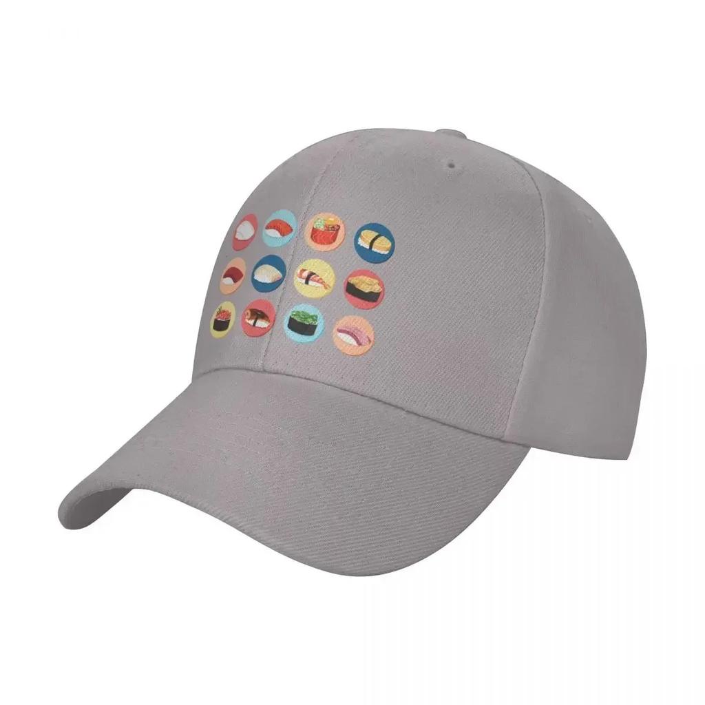 Types of Japanese Sushi Baseball Cap Snap Back Hat Hat Unisex For The Sun Golf Hat Golf Unisex Women Unisexs