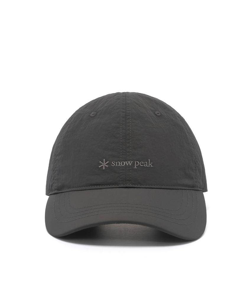 SNOWPEAK APPAREL Eco Taslan Ball Cap (S26Zufbc70) Charcoal