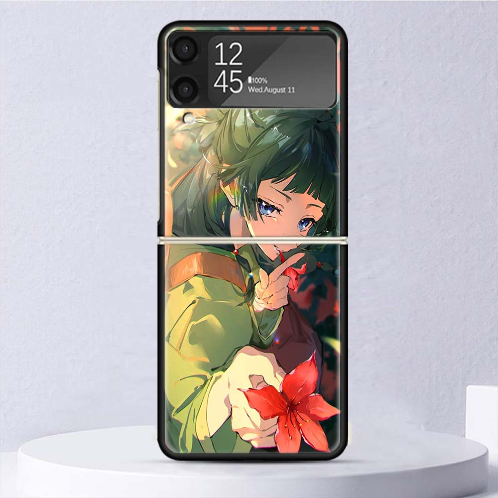 

A-Apothecary D-Diaries Maomao Ударопрочный Чехол Для Samsung Galaxy Z Flip 7 6 5 4 3 5G Чехол Для Телефона Z Flip3 Flip4 Flip5 Flip6 Flip7 Samsung Z Flip 4