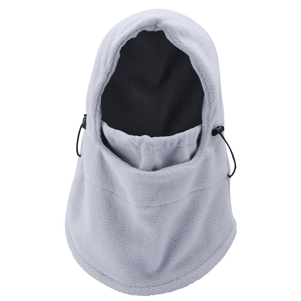 Unisex Fleece Winter Hat With Face Cover And Neck Warmer For Adults