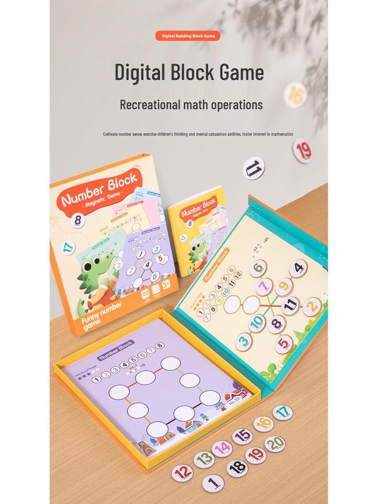 Mathematical Logic Puzzle: Montessori Addition & Subtraction Teaching Aid