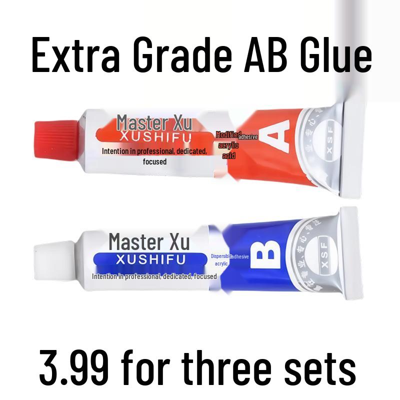 

AB 302 High-Strength, High-Temp Transparent Acrylic Structural Epoxy Adhesive 5 sets
