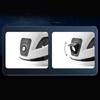 Bicycle Helmet with Integrated Multi-Directional Lighting USB-C 57-61 cm - White