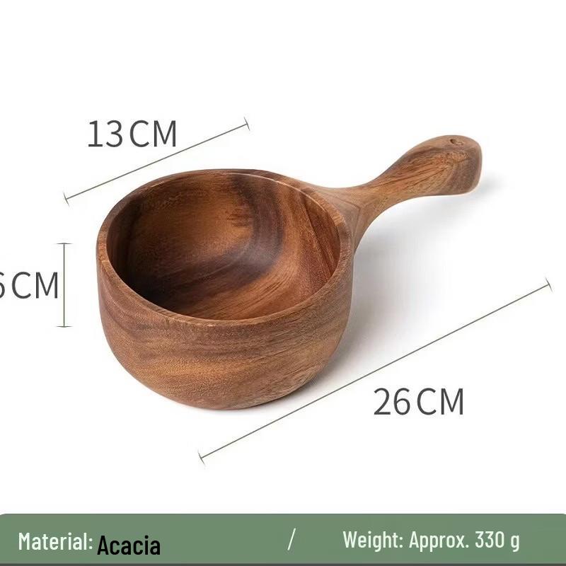 Sapele Wood Long Handle Serving Ladle