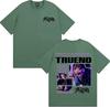 Rapper Trueno Mateo Palacios Tour 2026 Merch Tshirts Men Women Fashion Hip Hop Punk T Shirt 100 Cotton Loose Oversized Tshirt