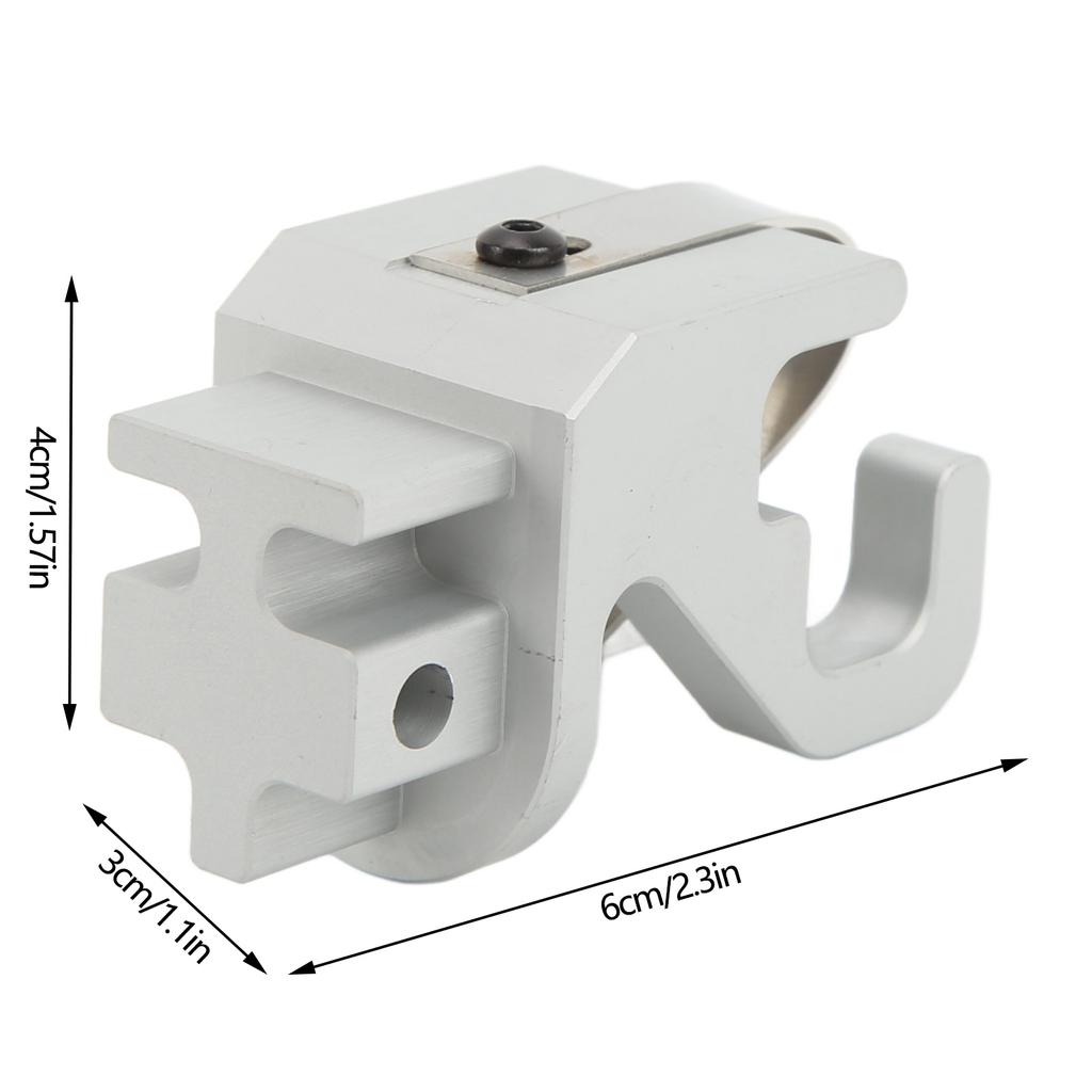 Awning Lower Rafter Claw High Strengrth Powerful Support Satin Aluminum Awning Rafter Claw  Resistant for RV Awning