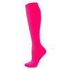 Men Women Compression Socks Varicose Veins Candy Color Marathon Sports Running Hiking Basketball Calf Compress Stockings Nurse