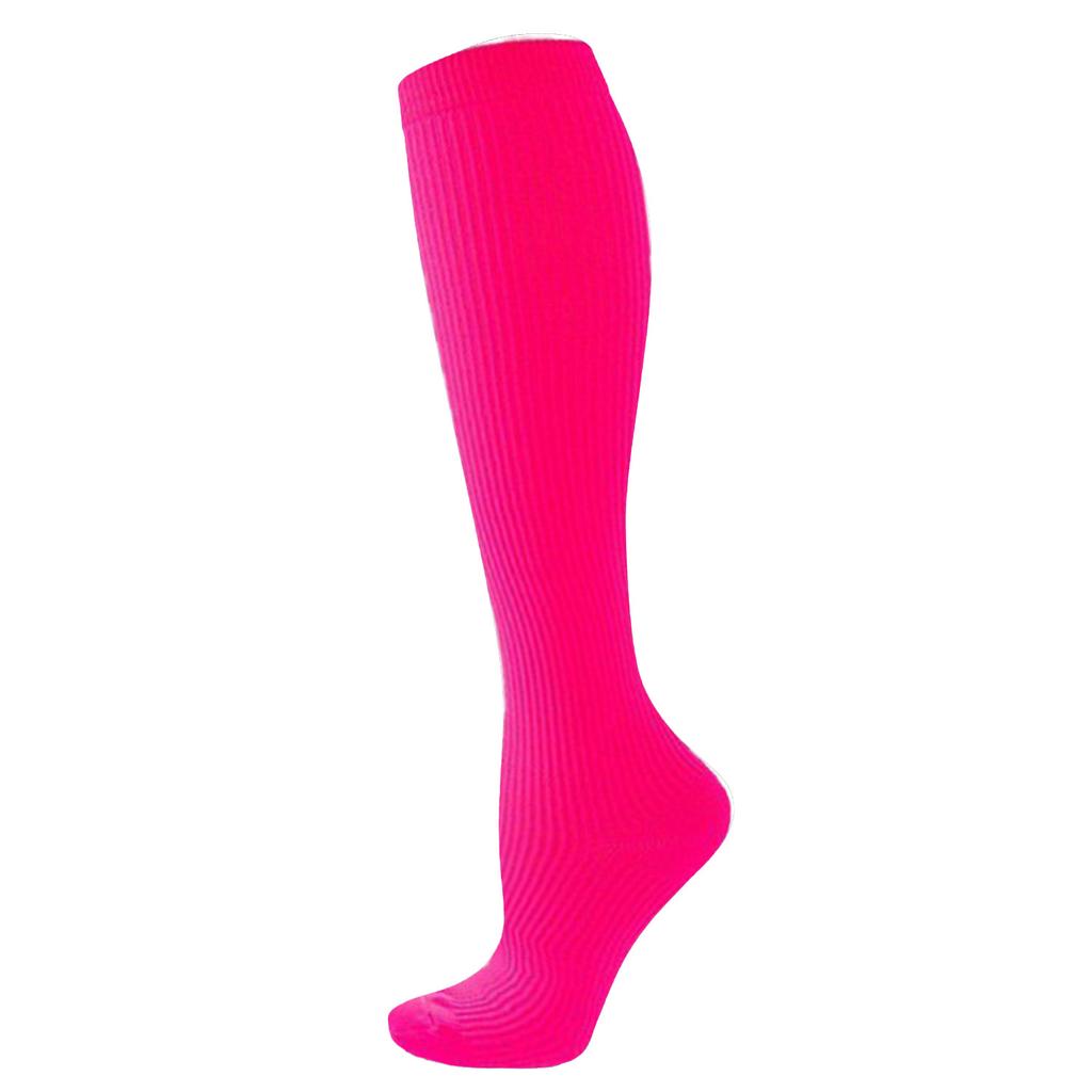 Men Women Compression Socks Varicose Veins Candy Color Marathon Sports Running Hiking Basketball Calf Compress Stockings Nurse