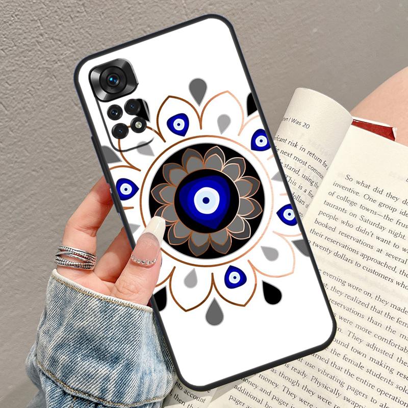 Evil Eye Phone Case For Xiaomi Redmi Note 14 12 11 9 10 13 15 Pro Plus 12C 10C 13C 14C 15C Cover