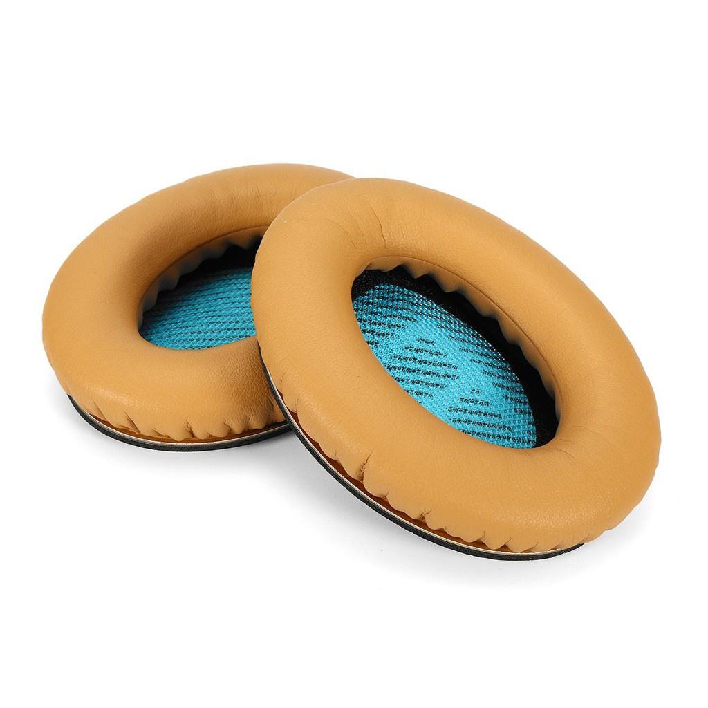 1 Pair Replacement Soft Foam Sponge Headphone Ear Pad Cushion Black White Grey Coffee Khaki For BOSE QC2 QC25 QC35 QC15 2Pcs
