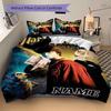 Custom Name Cartoon Harryl Bedding 3 Piece Set HD Print Duvet Cover Pillowcases for Teens Adult Bedroom Decoration