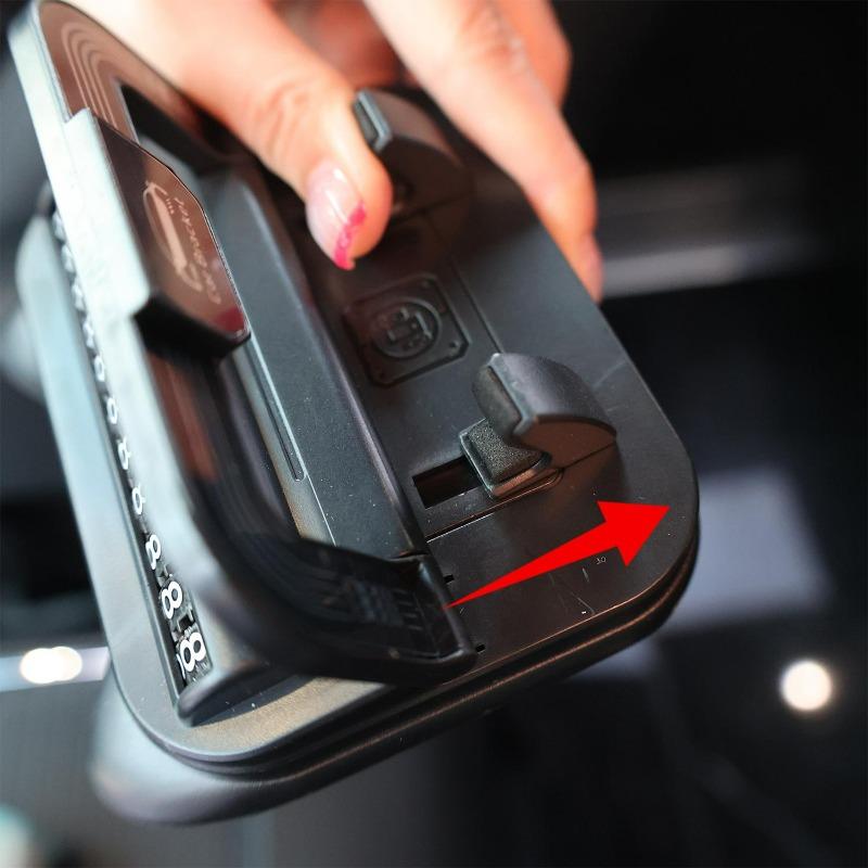 2in1 Dashboard Car Phone Holder 360 Rotation Navigation Phone Bracket Non-slip Silicone Mount Parking Phone Number Plate