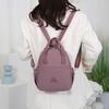 Backpack Nylon Women's Bag Multifunctional Shoulder Crossbody Bag Travel Chest Bag