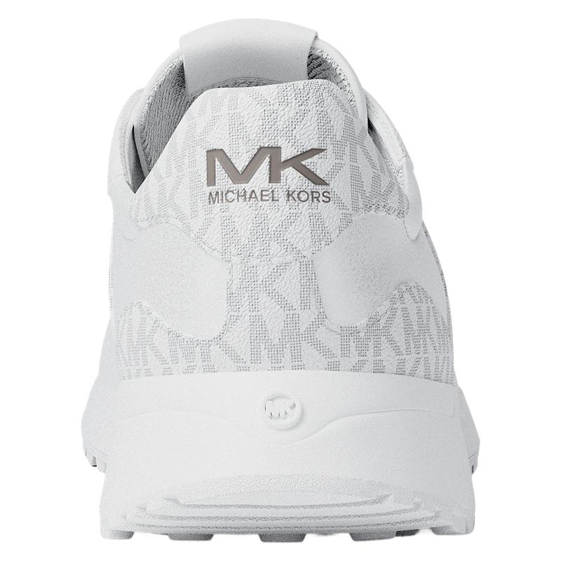 Michael Kors Dax Lace-Up Patchwork Low-Top Casual Shoes Men sneaker Bright-White 44S5DAFS2L-119