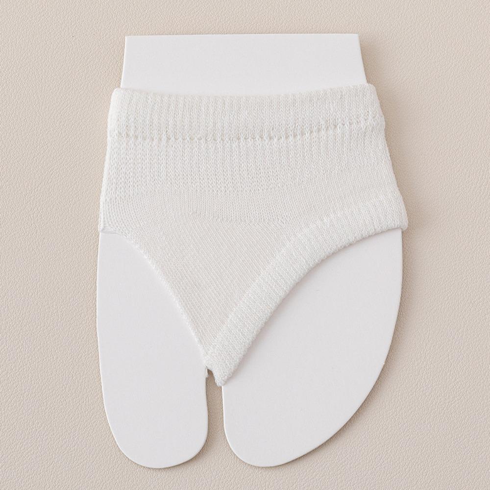 Solid Color High Heels Forefoot Pad Socks Cotton Flip-flop Toe Socks New Boat Socks