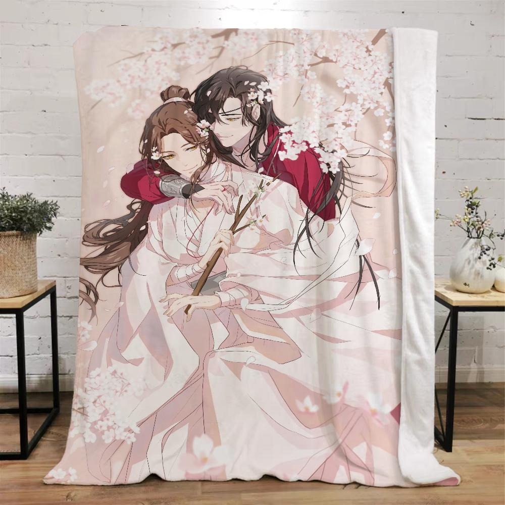 Heaven Official’s Blessing Kinderdecke Bett Innenraum für Zuhause Luxus Decken & Überwürfe Flauschiger Plaid Strandtuch Überwurf Knie Weich